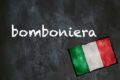 Italienisches Ausgabe Des Tages: „Bomboniera“