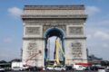 Die Verhüllung Des Arc De Triomphe Beginnt In Christo Tribute
