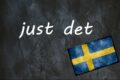 Schwedisches Fachwort Des Tages: Planar Det