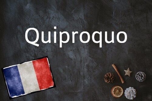 Französisches Fachausdruck Des Tages: Quiproquo