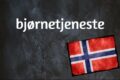 Norwegisches Ausgabe Des Tages: Bjørnetjeneste