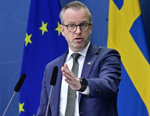 Königreich Schweden Erhoben Die Ausgabe Statt dessen Den Zivilschutz Im Frühjahrshaushalt