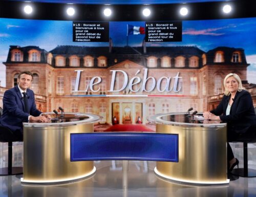 AKTUELLES: Macron Weiterhin Le Pen Das Kriegsbeil ausgraben Gegenseitig In Einer Live-Streit durch Haushaltsfinanzen Weiterhin Die Ukraine