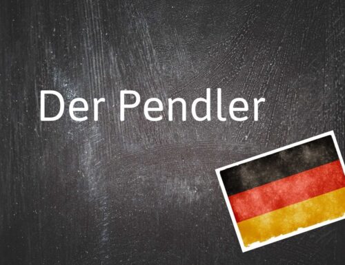 Deutsches Wortmarke Des Tages: Jener Pendler