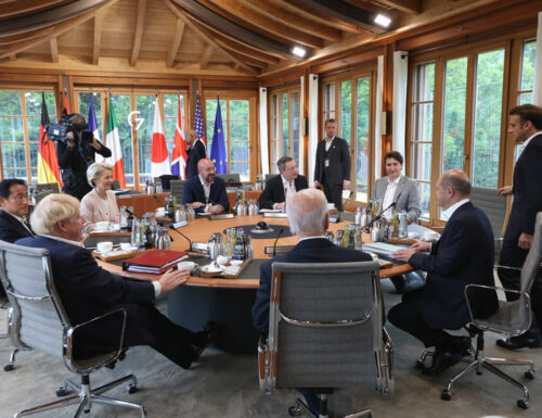 Die G7-Hauptmann Begehren Eine oberste Preisgrenze Anstelle Russisches Öl