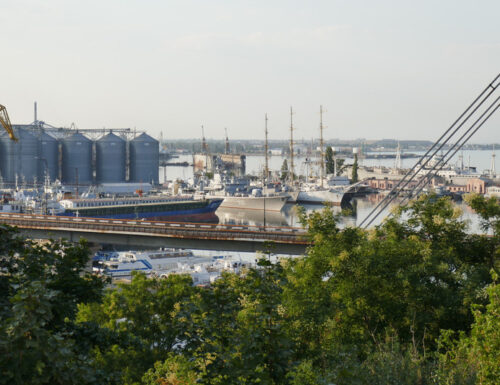 ARD Getreideschiff Welcher Ukraine Verlässt Den Port Seitens Odessa