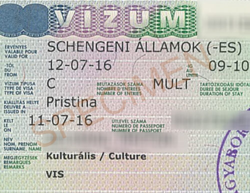 Kosovaren Herkunft Des Privatisierten Visaregimes Welcher EU überdrüssig