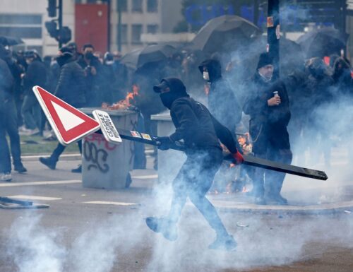 Eine weitere Massendemonstration in Frankreich – zahlreiche Tausende auf den Straßen