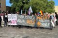 Hunderte Linke zeigen in Berlin