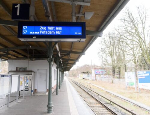 Falsche Werbeaktionen bei der Berliner S-Bahn