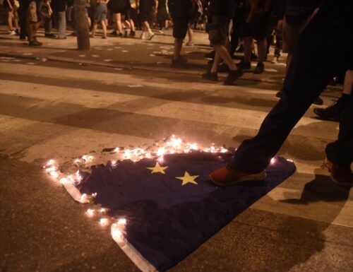 Unruhen bei Demonstration in Athen nach Bootsunglück in Griechenland