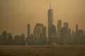 New York ist in Rauchwolken gehüllt